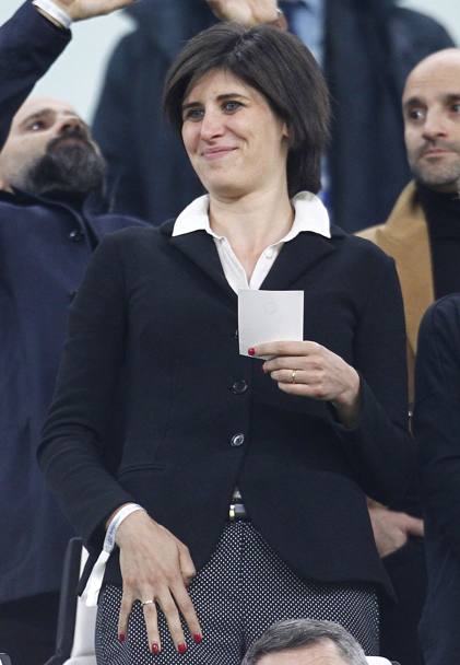 Sugli spalti anche il neo sindaco di Torino Chiara Appendino. LAPRESSE